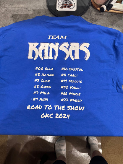 Team Kansas OKC Tourney Shirt