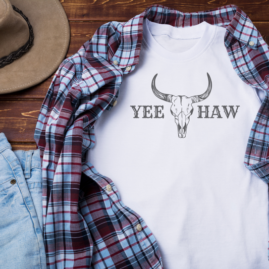 Yee Haw Cotton Tee