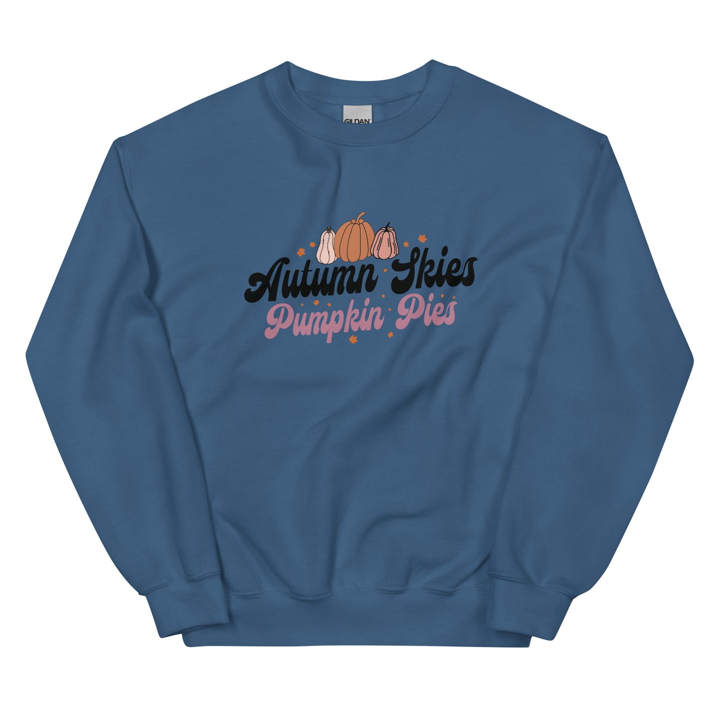 Autumn Skies and Pumpkin Pies Sweatshirt