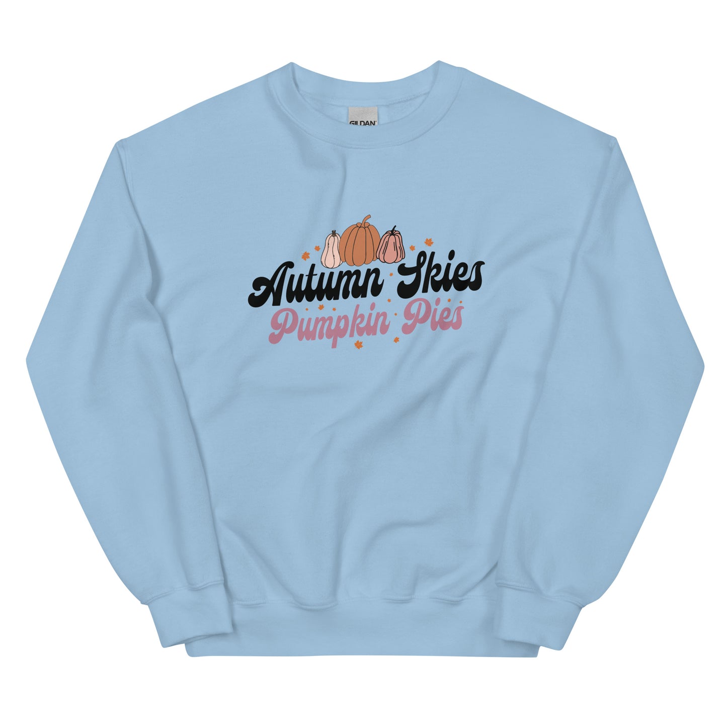 Autumn Skies and Pumpkin Pies Sweatshirt