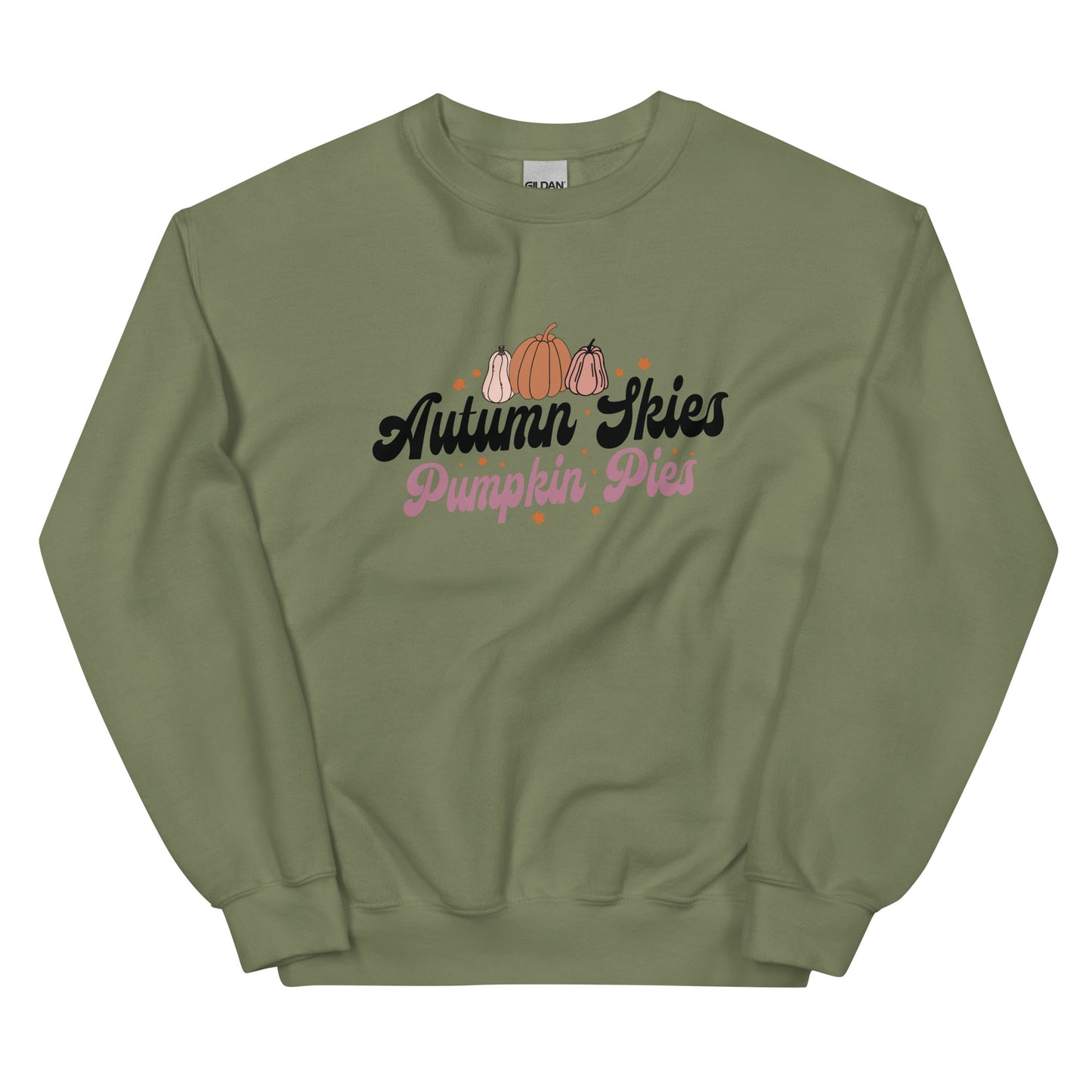 Autumn Skies and Pumpkin Pies Sweatshirt