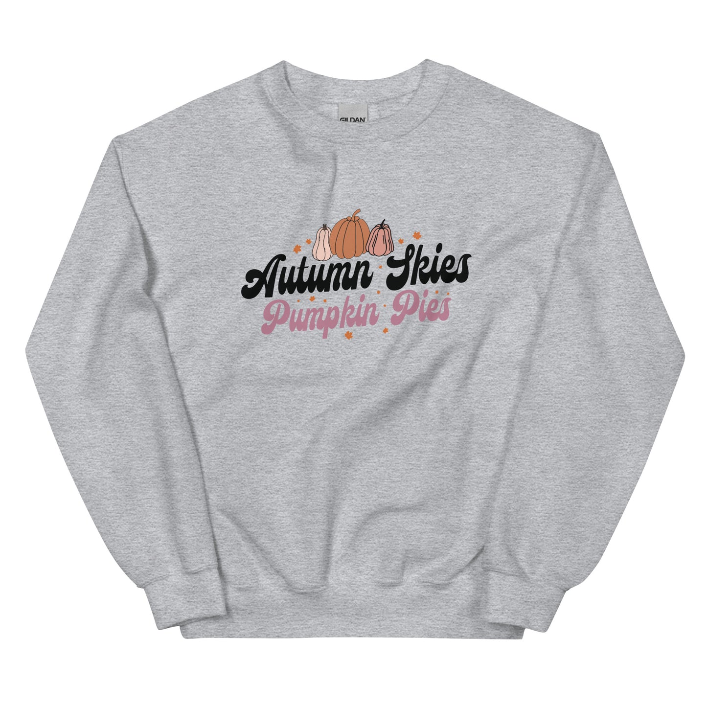 Autumn Skies and Pumpkin Pies Sweatshirt