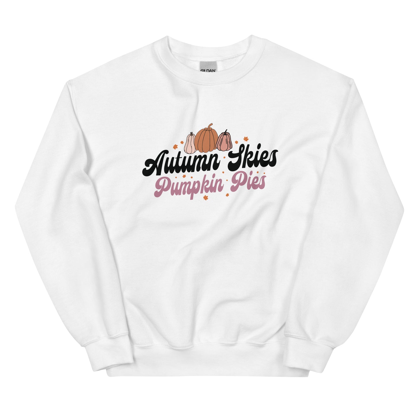 Autumn Skies and Pumpkin Pies Sweatshirt