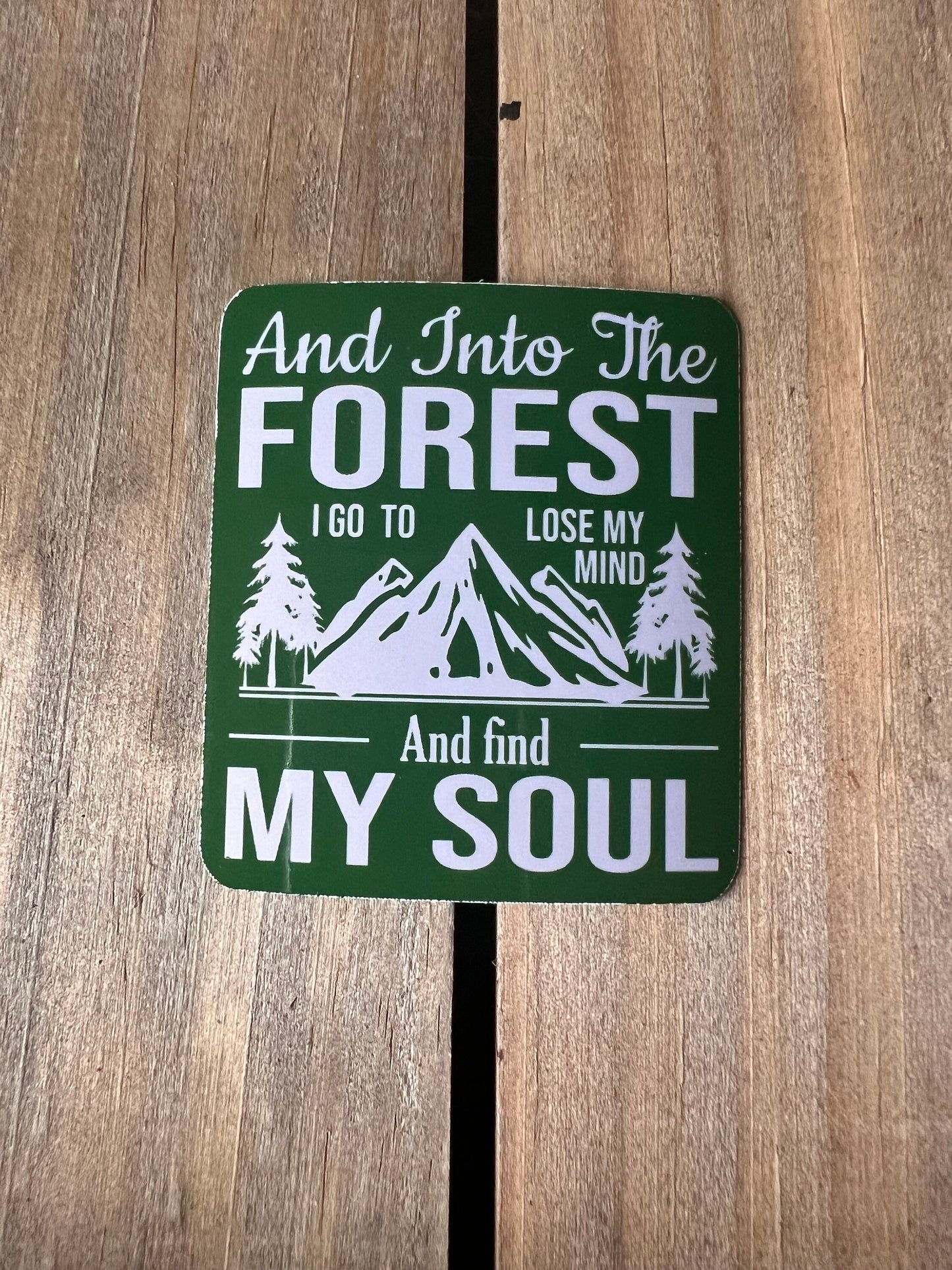 Into the forest I go Sticker