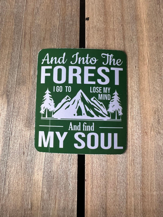 Into the forest I go Sticker