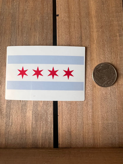 Chicago Flag Stickers