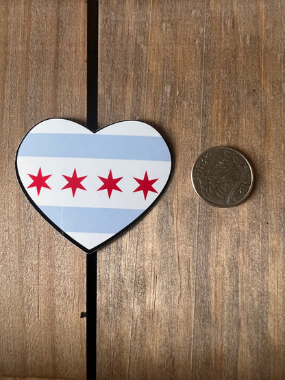 Chicago Flag Stickers