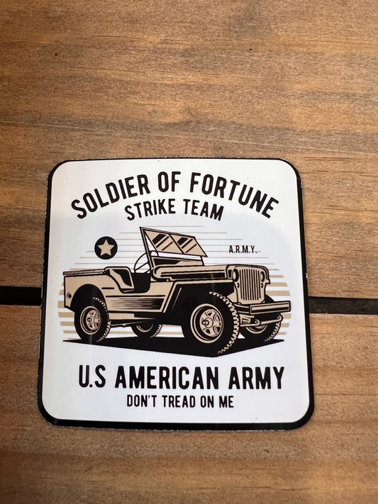 Solider of Fortune Strike Team Vinyl Sticker