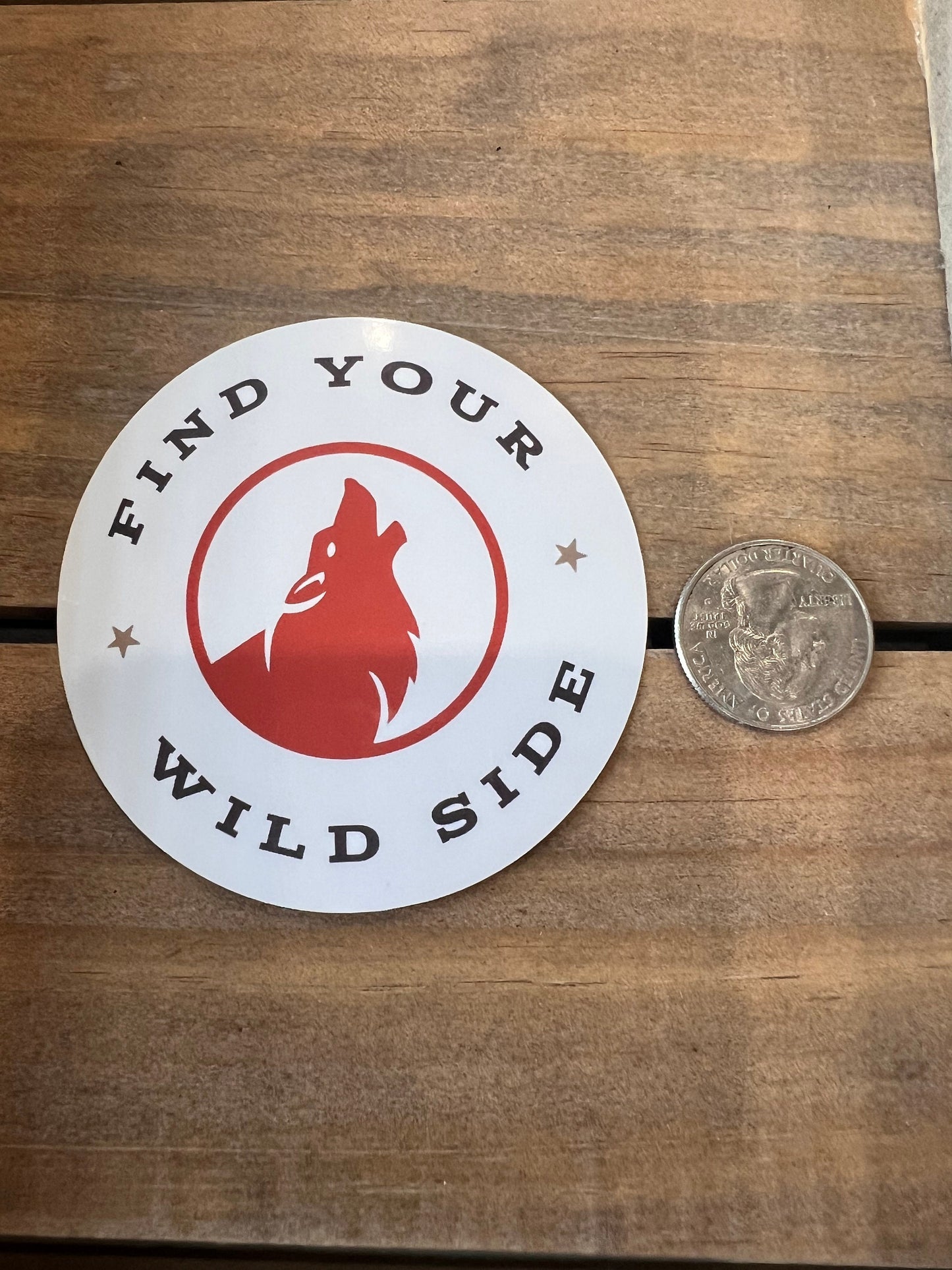 Find Your Wildside // Vinyl sticker