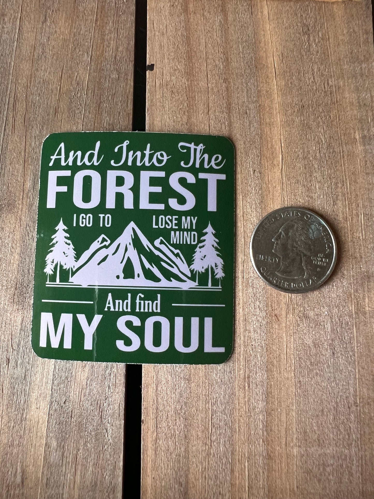 Into the forest I go Sticker