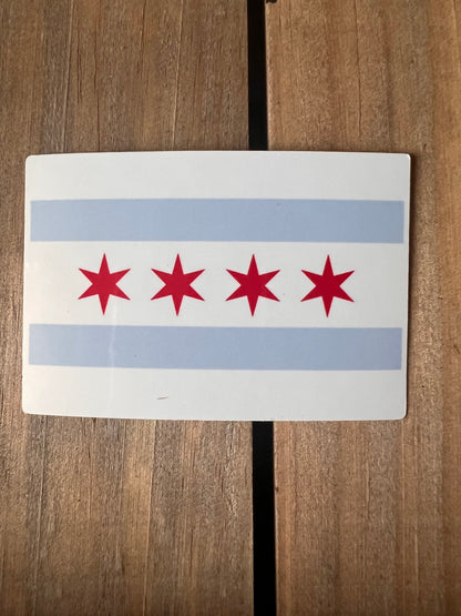 Chicago Flag Stickers