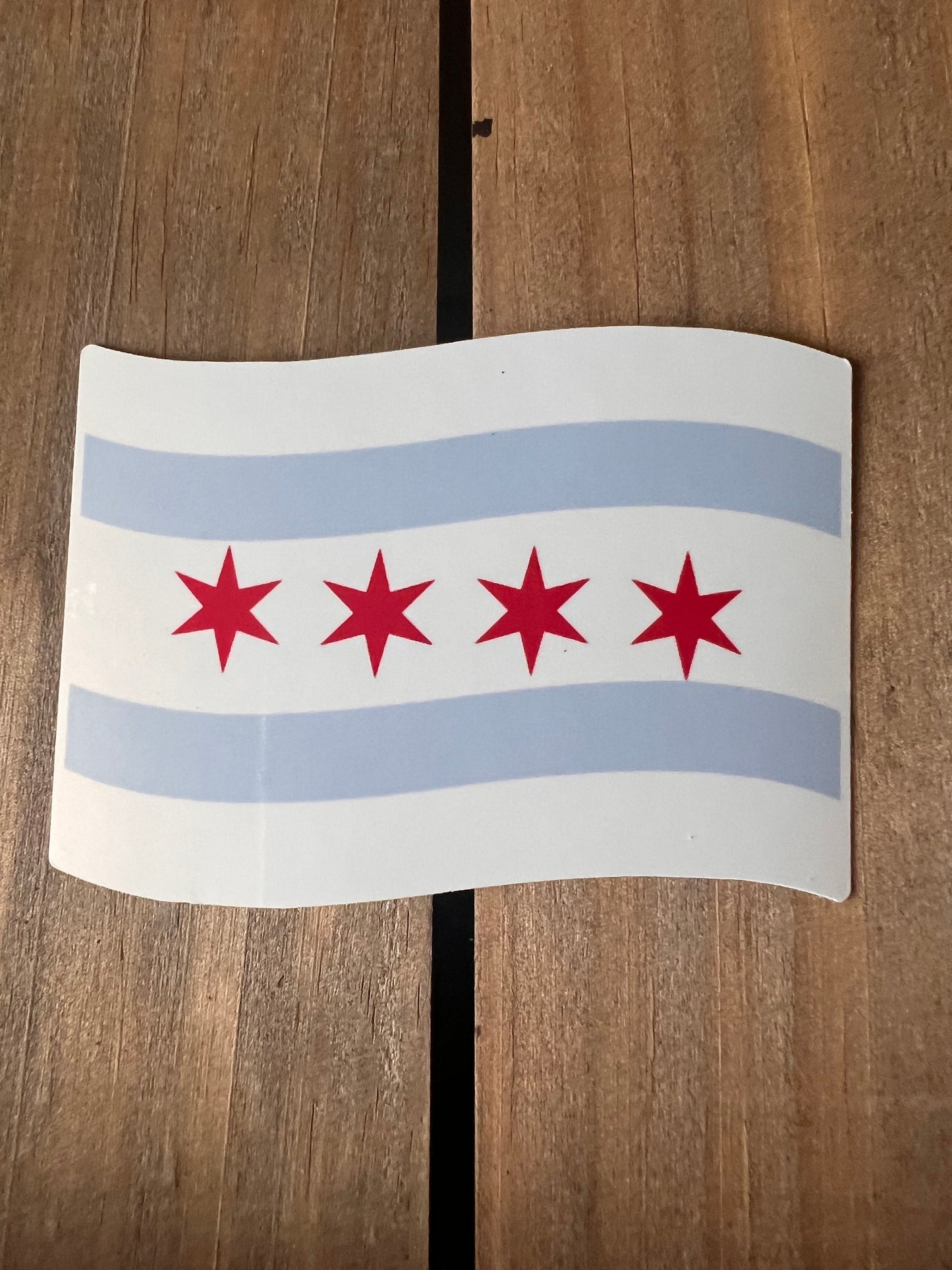 Chicago Flag Stickers