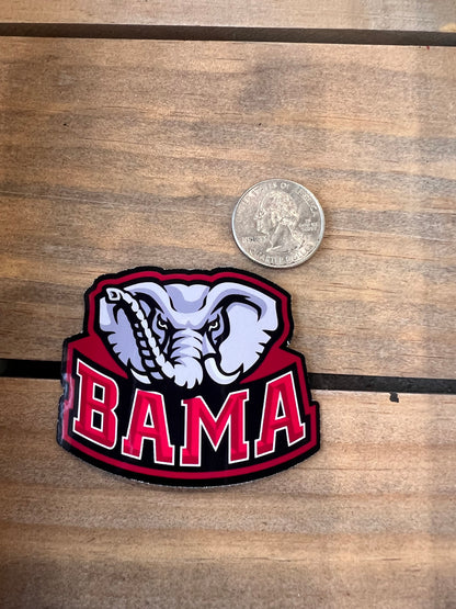 Bama Vinyl Stickers // Roll Tide