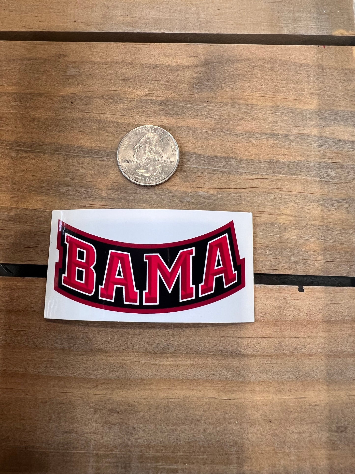 Bama Vinyl Stickers // Roll Tide