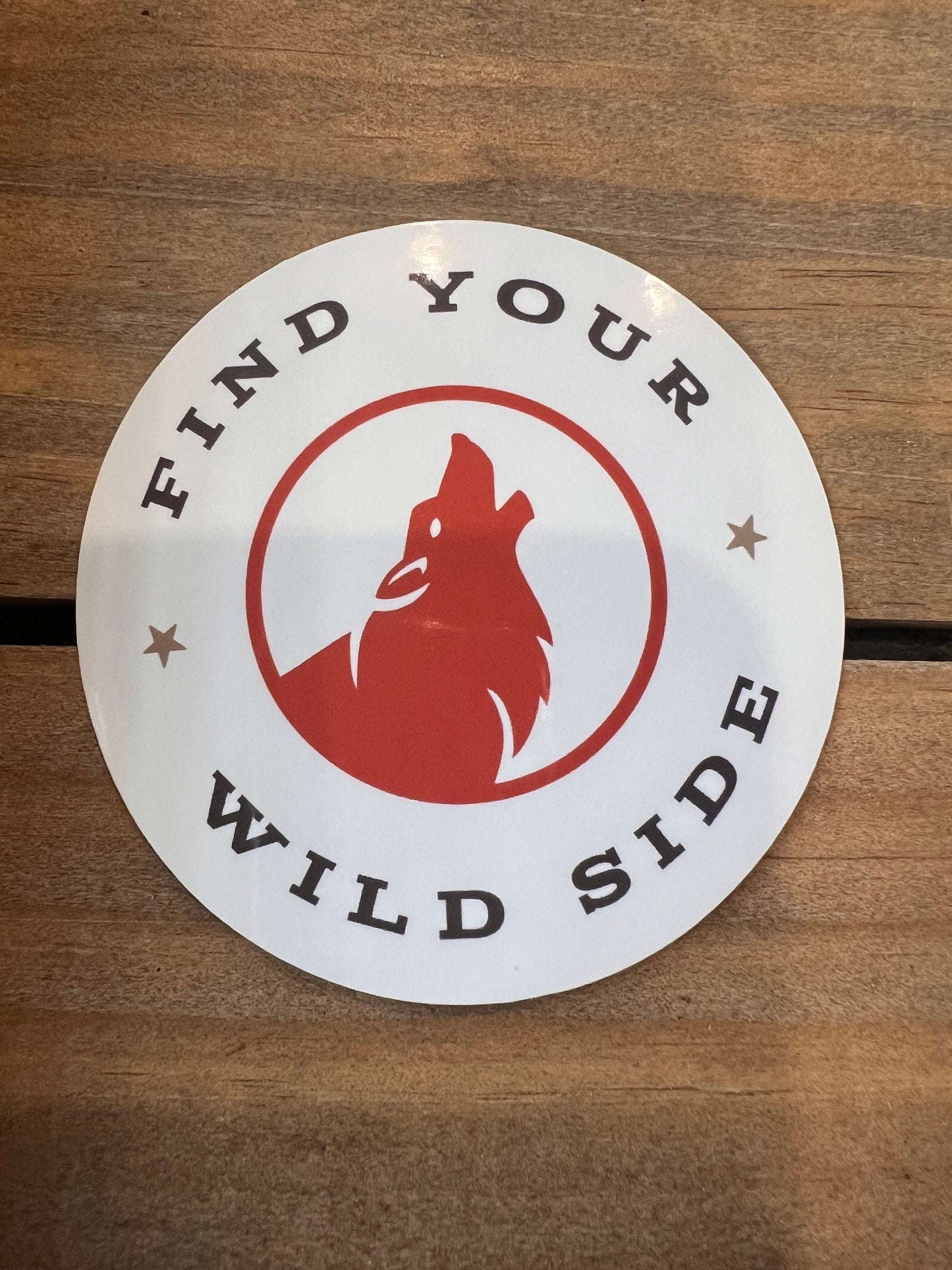 Find Your Wildside // Vinyl sticker