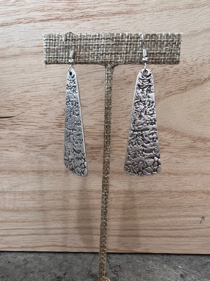 Southwestern Textured Dangles // Gifts for her // Hammered