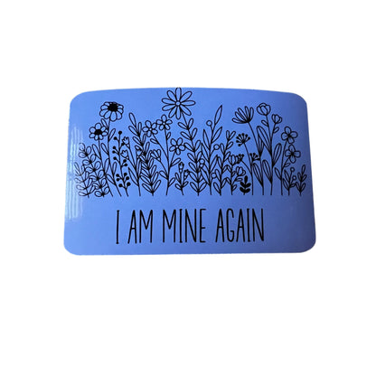 I am mine again // ZB Lyrics // Vinyl Sticker