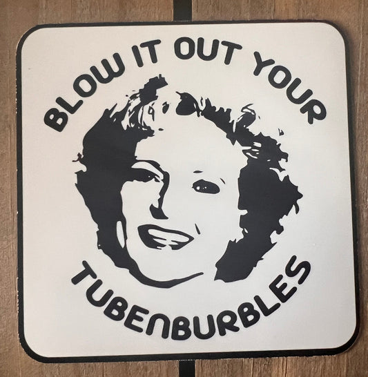 Golden Girls Stickers // Clear Sticker // Water Resistant