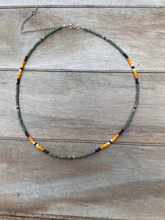 Western Beaded Choker - Tequila Does