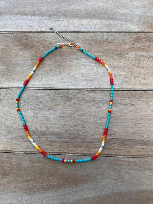 Western Beaded Choker - Waxahachie