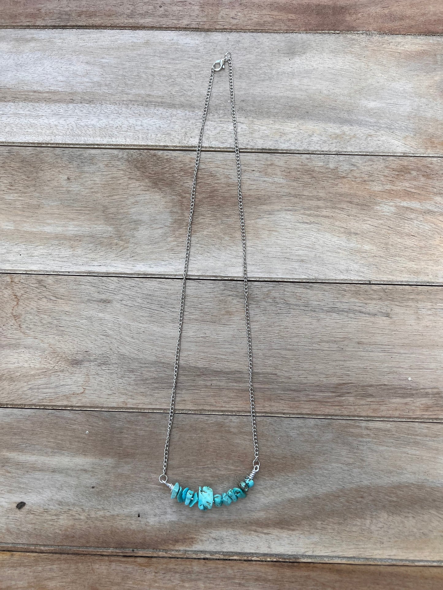 Stone Bar Necklace