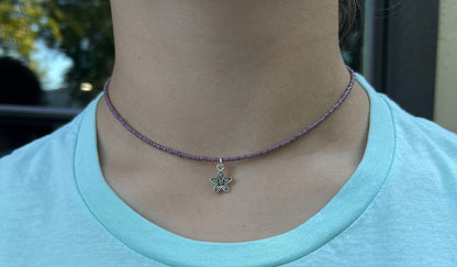 Dainty Western Beaded Choker - Lady May